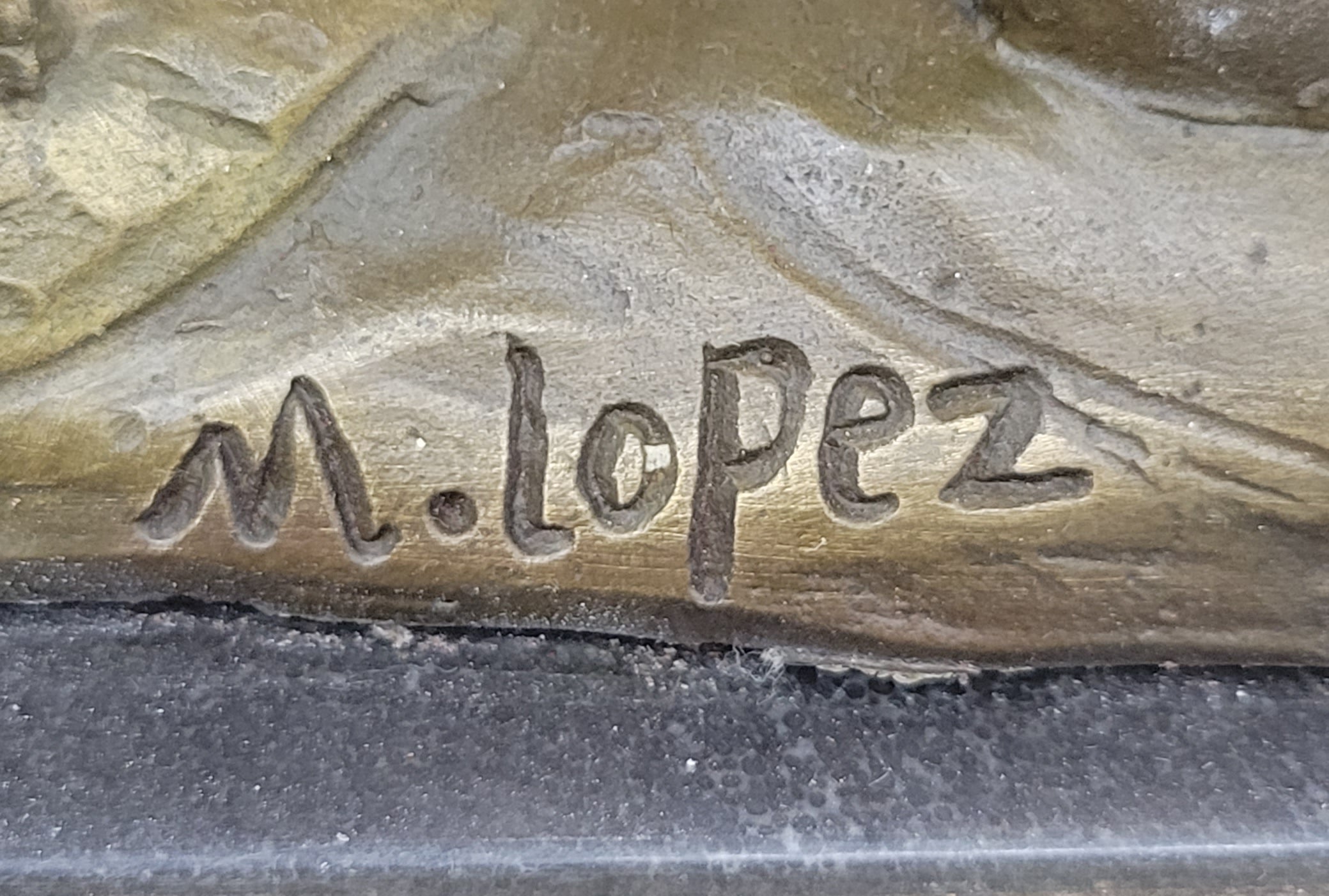 Rearing Stallion Horse Bronze Sculpture Statue Equestrian Horses Decor Signed Original Art