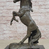 Rearing Stallion Horse Bronze Sculpture Statue Equestrian Horses Decor Signed Original Art