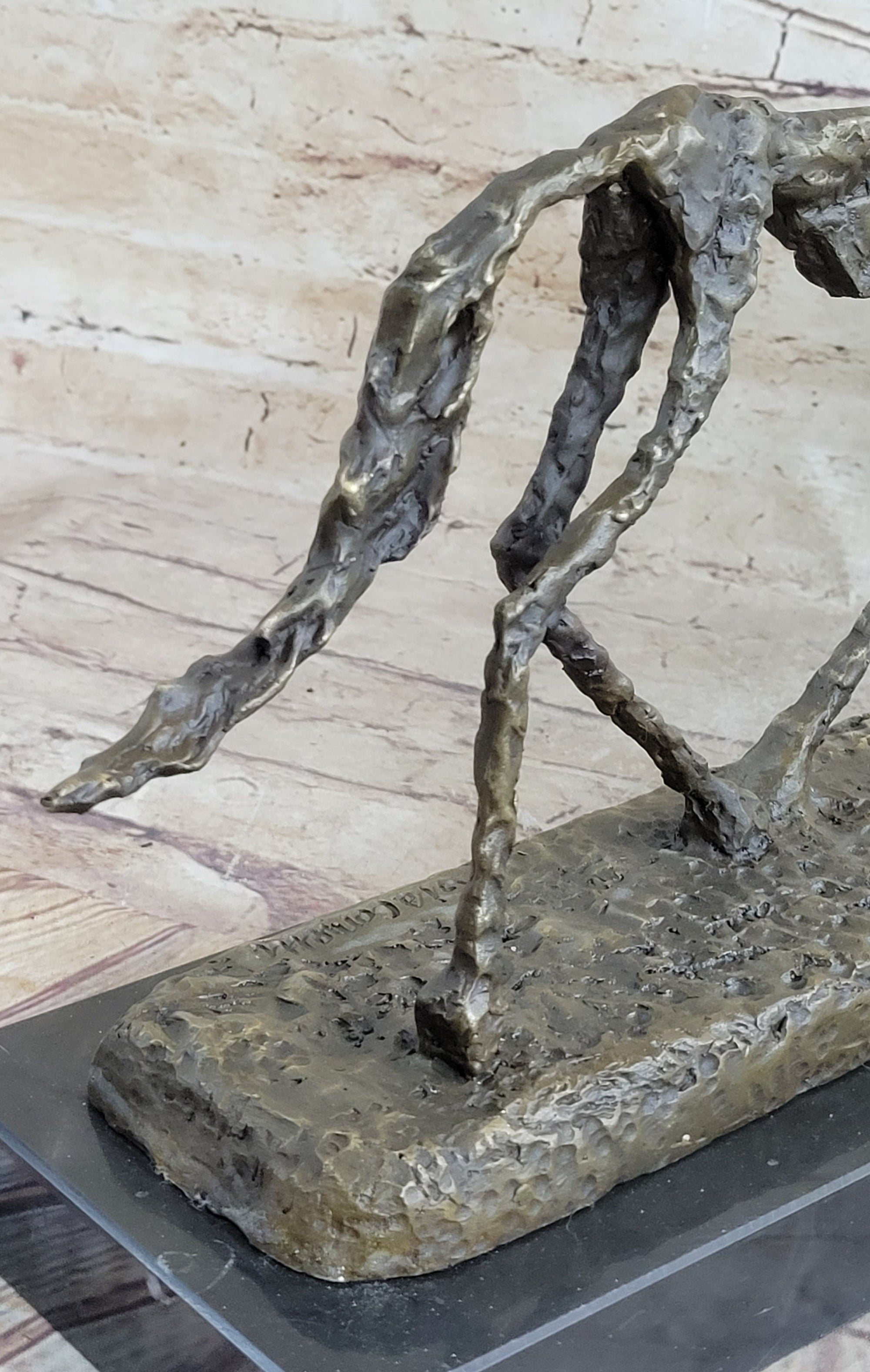 Modern Artwork - Dog (1951) - Signed - Animal Bronze Sculpture Statue Figure
