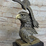 Large American Bald Eagle Hot Cast Bronze Sculpture Figurine Figure Statue Deal