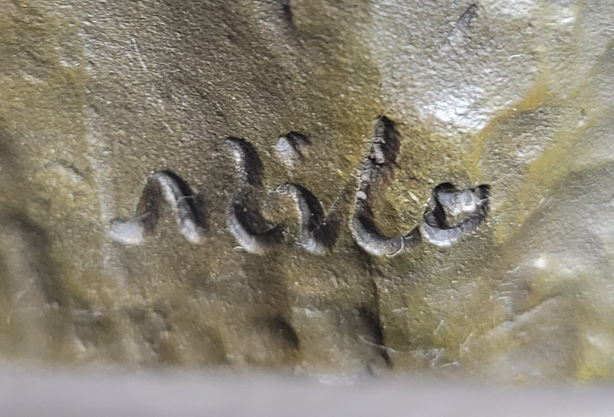 Signed Original Impressive Large Eagle Bird Wild Life Marble Base Figurine Decor