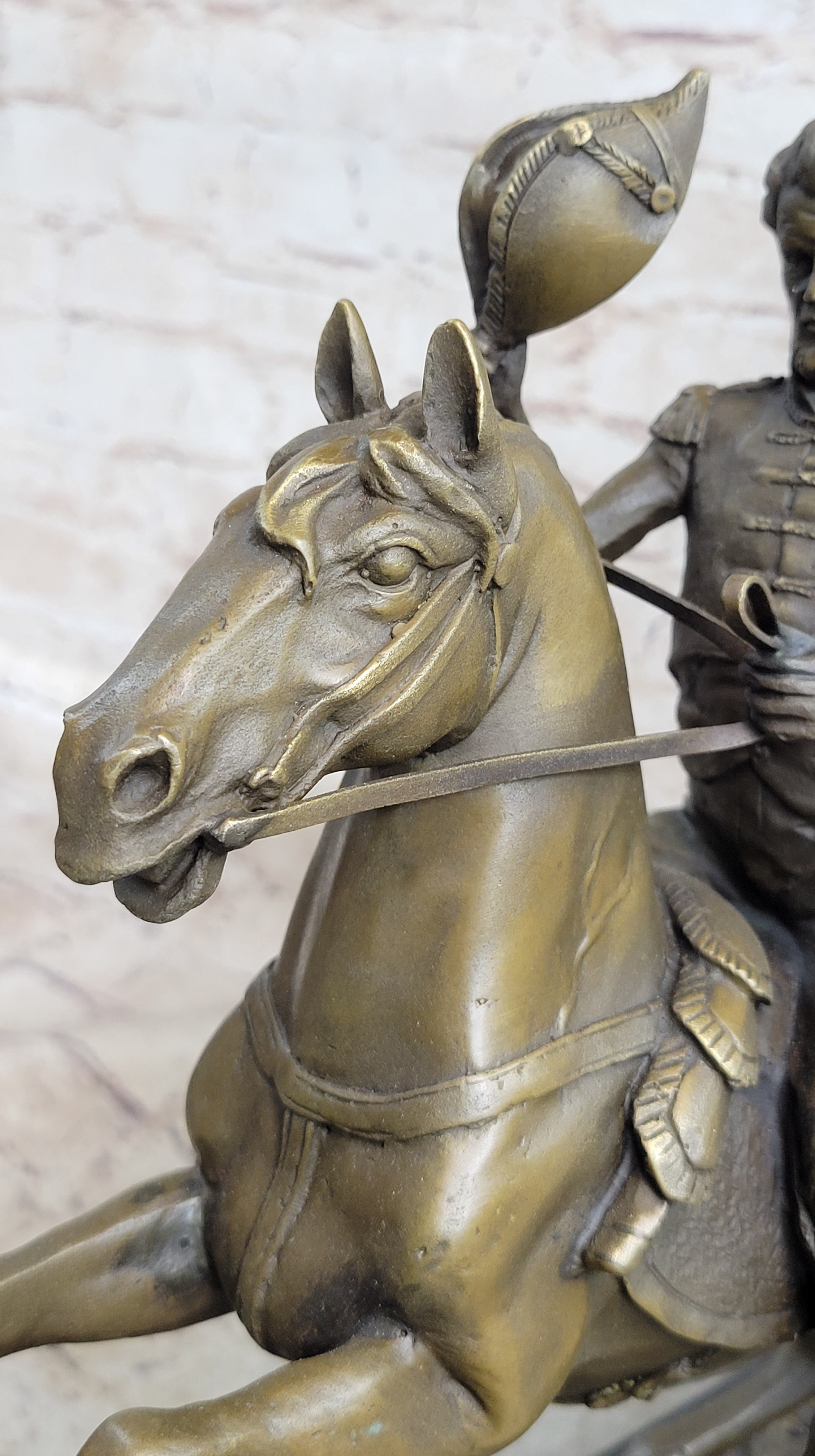 Andrew Jackson Lafayette Square Cavalry Horseback Bronze Statue Sculpture