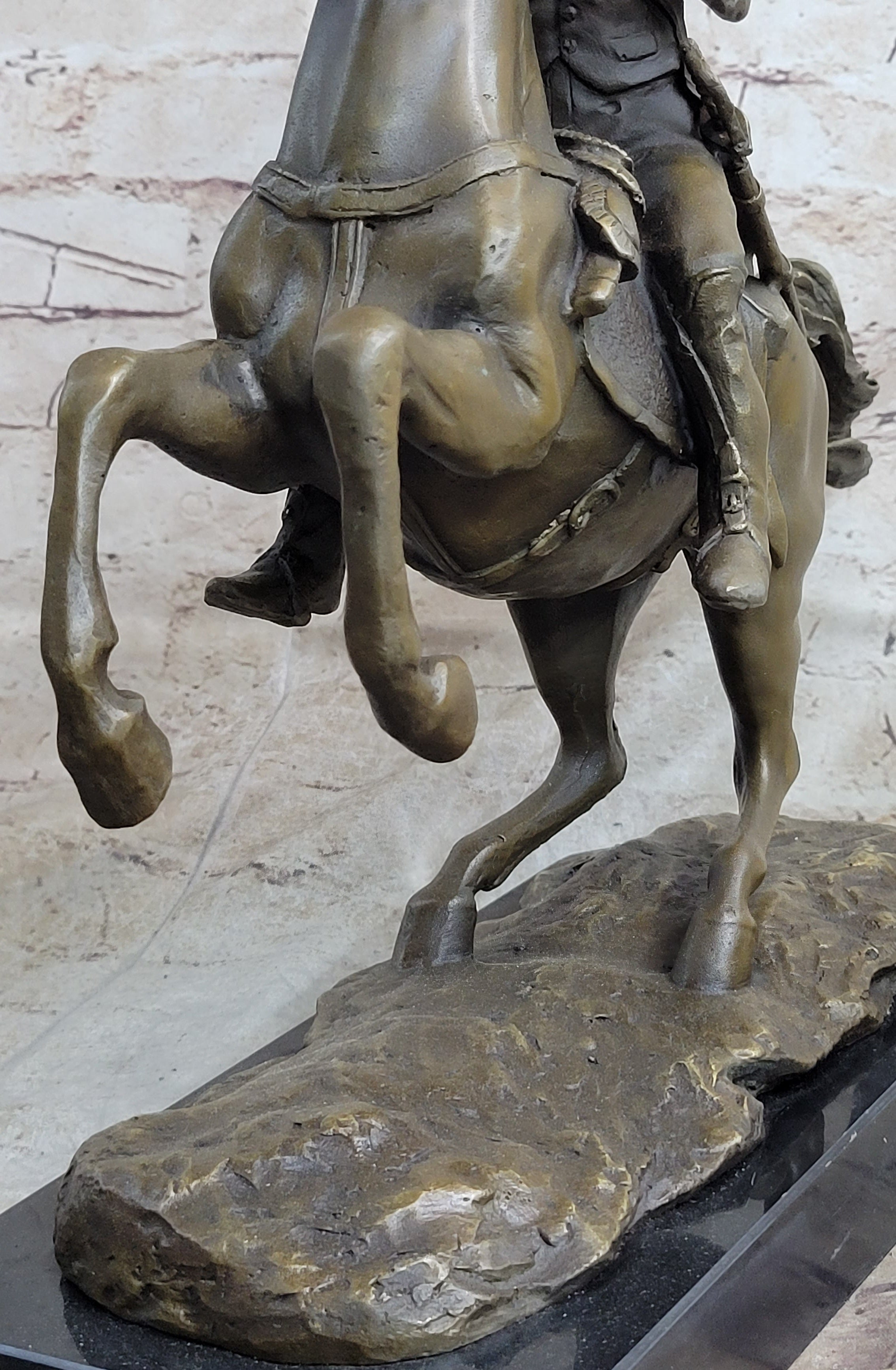 Andrew Jackson Lafayette Square Cavalry Horseback Bronze Statue Sculpture