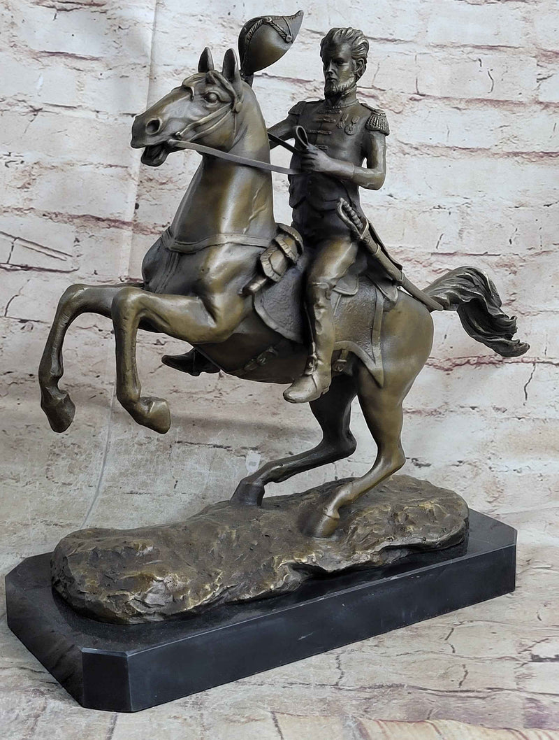 Andrew Jackson Lafayette Square Cavalry Horseback Bronze Statue Sculpture