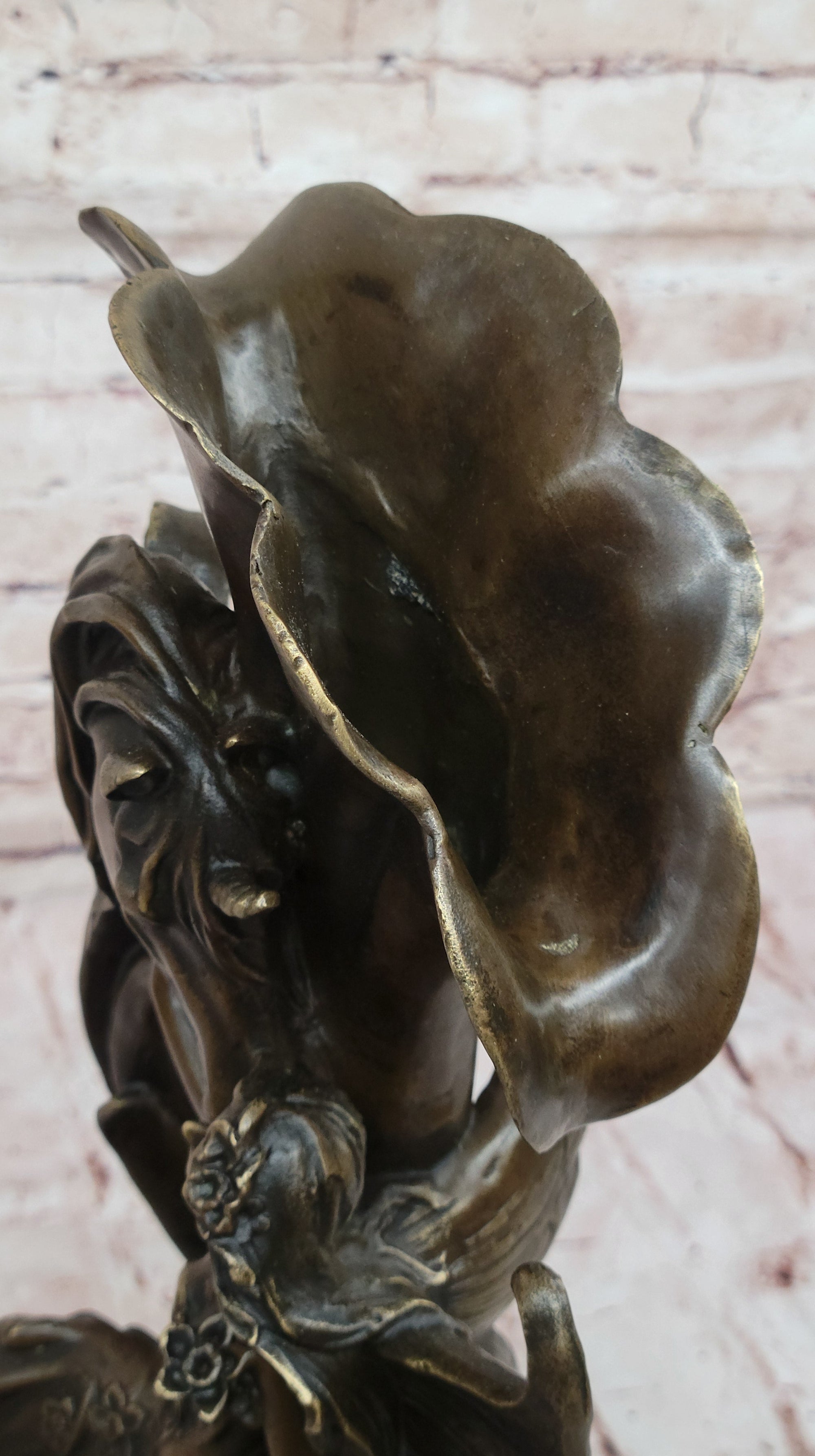 Bronze Fairy and Horse Sculpture – Enchanting Fantasy Statue for Home or Garden Decor