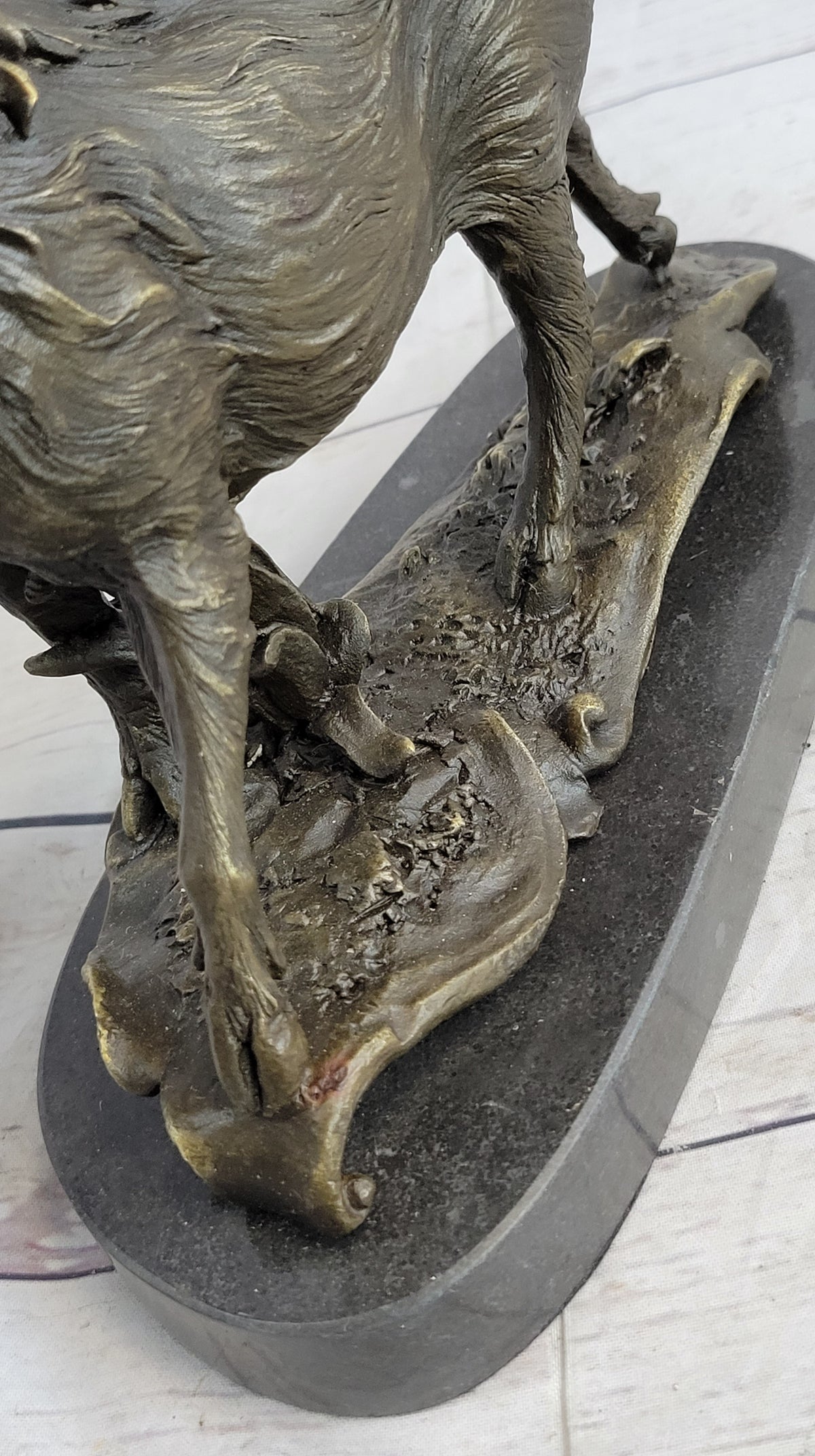 Boar Wild Pig Bronze Statue Sculpture by Barye Figure Farm Animal Lost Wax Decor