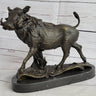 Boar Wild Pig Bronze Statue Sculpture by Barye Figure Farm Animal Lost Wax Decor