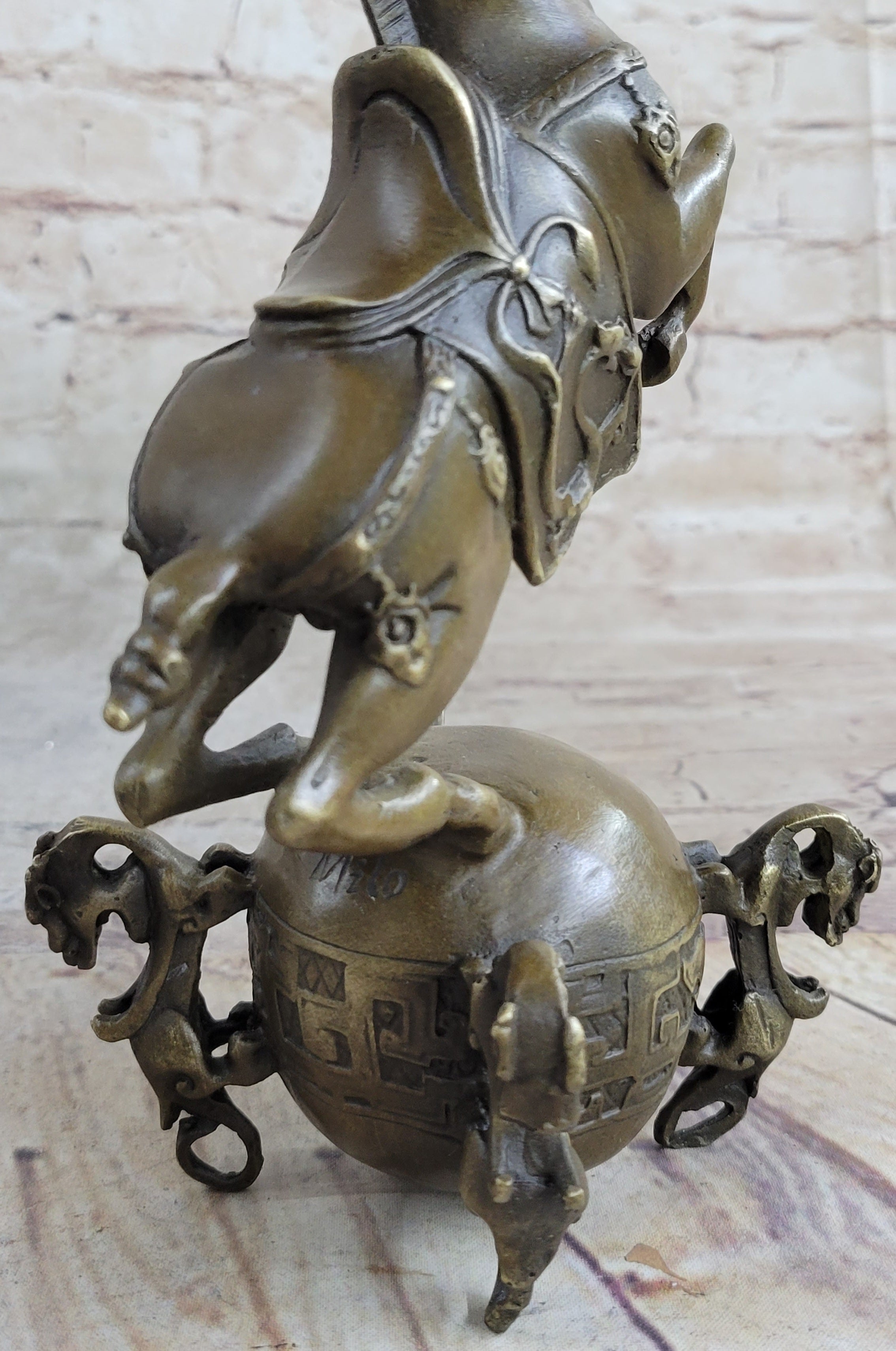 Chinese Tang Horse Lost Wax Bronze Metal Sculpture Handmade Art by Milo