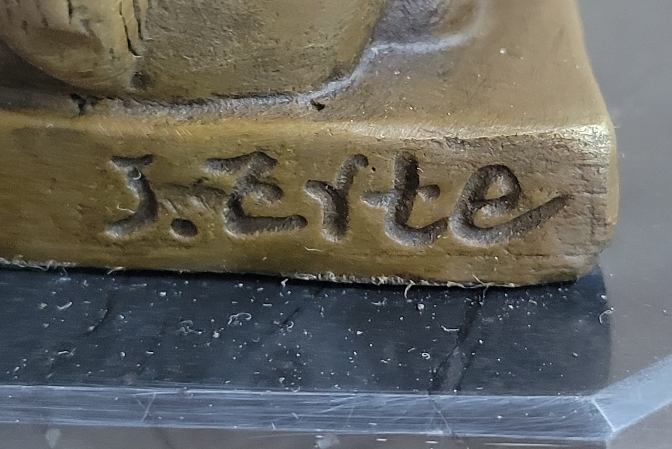 Vintage Fengshui Bronze Guardian Fu Foo Dogs Lion Door Leo Statue Lions Erte