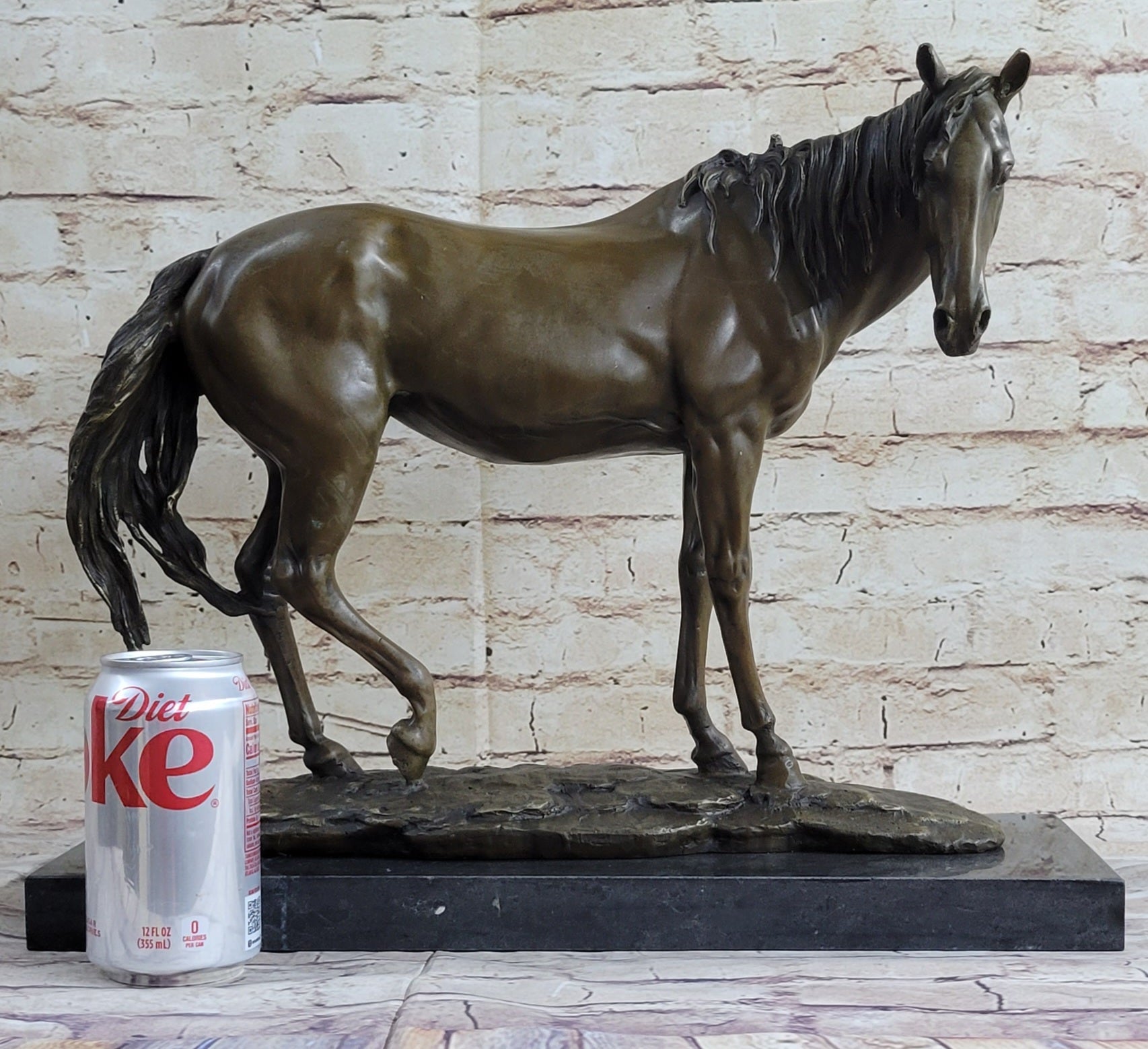 Show Horse Fine Bronze Mare Equine Art Sculpture Statue PJ Mene Equestrian Decor