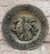 Bronze Saint Joan of Arc Relief Plaque with Horse and Medieval Portraits