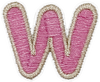 Multicolor W - Patch