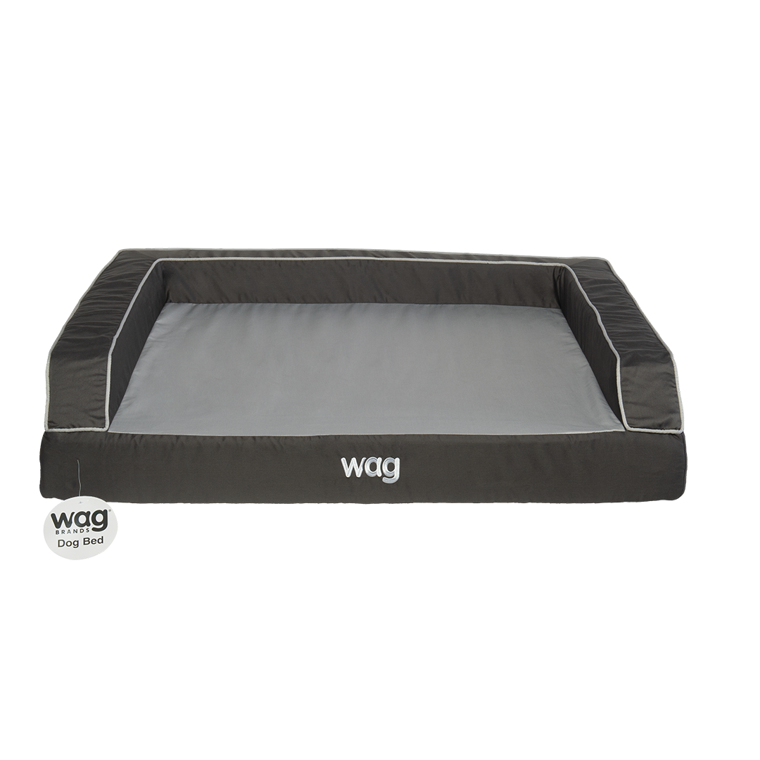 Wag Dog Bed in Stone Grey