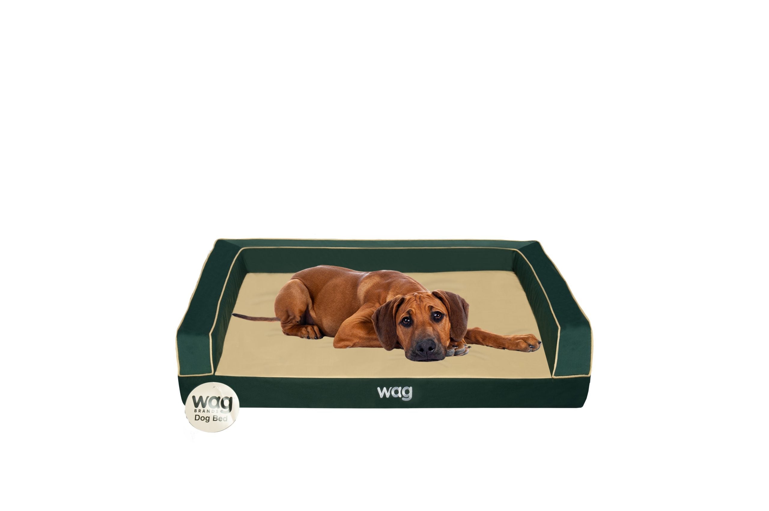 Wag Dog Bed in Stone Grey