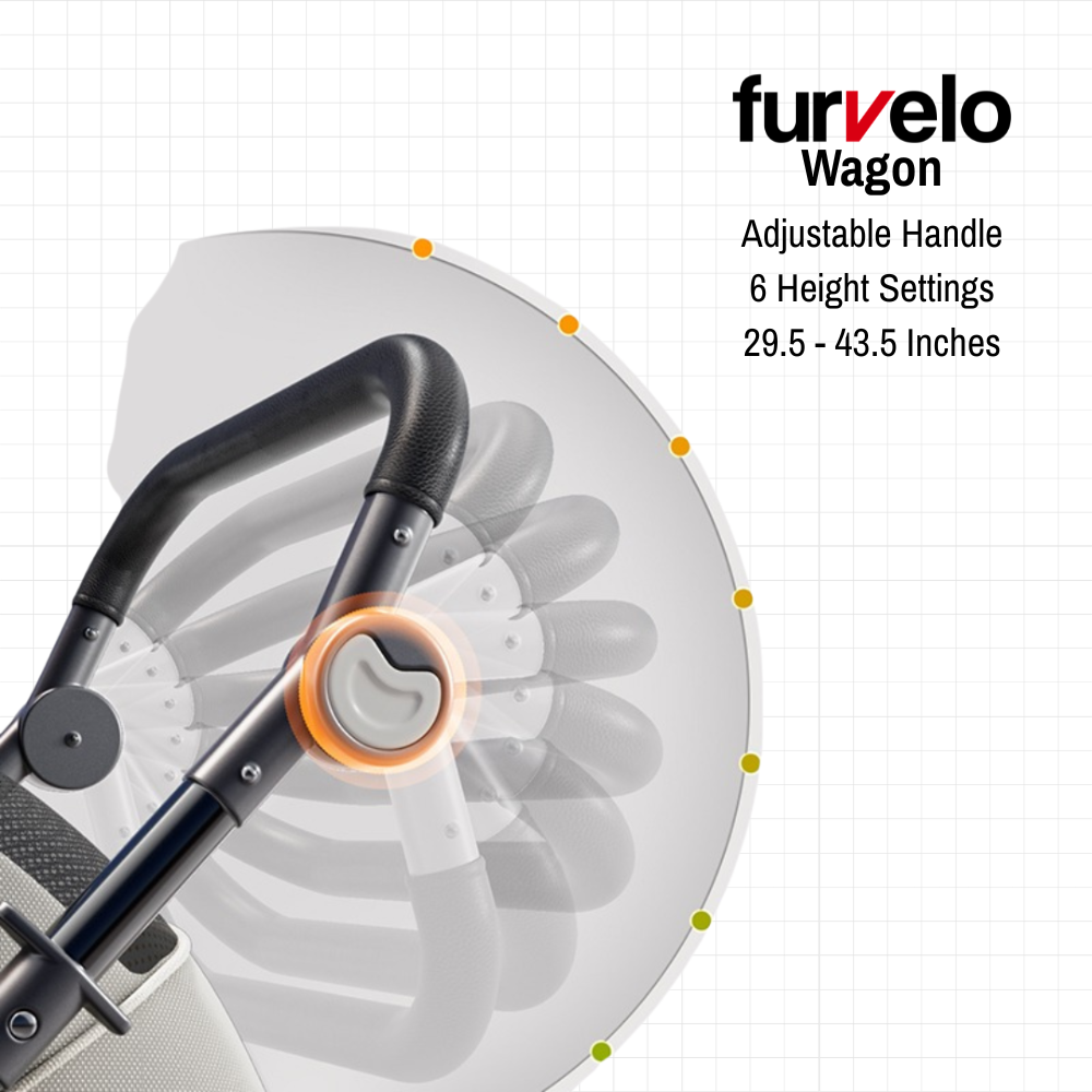 Furvelo Wagon Pet Stroller
