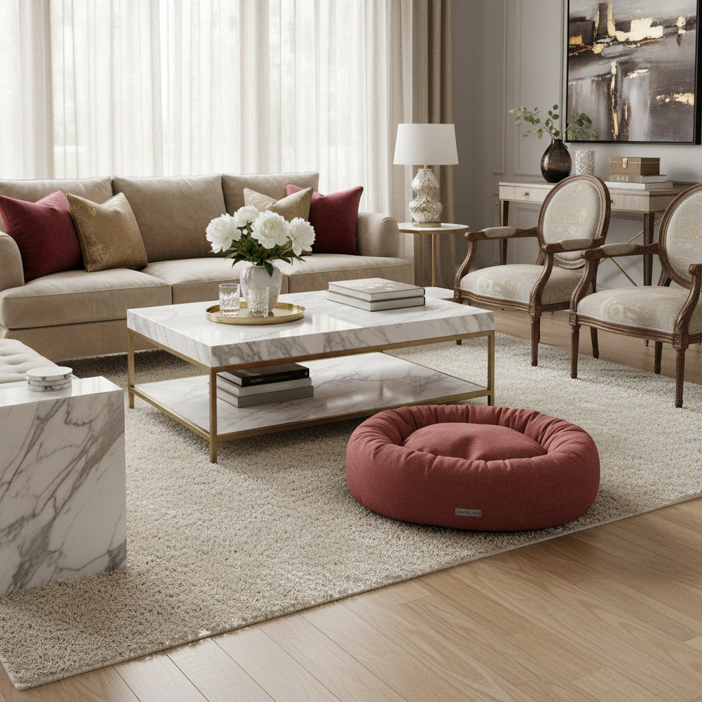 Warby Cranberry Donut Bed