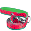 EcoBark Watermelon Dog Leash- Padded Comfort Grip Leash - 4ft, 5ft, and 6ft Leash for Small and Medium Dogs