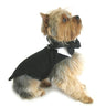 Wedding Tuxedo Black with Tails D-Ring and Bowtie Collar