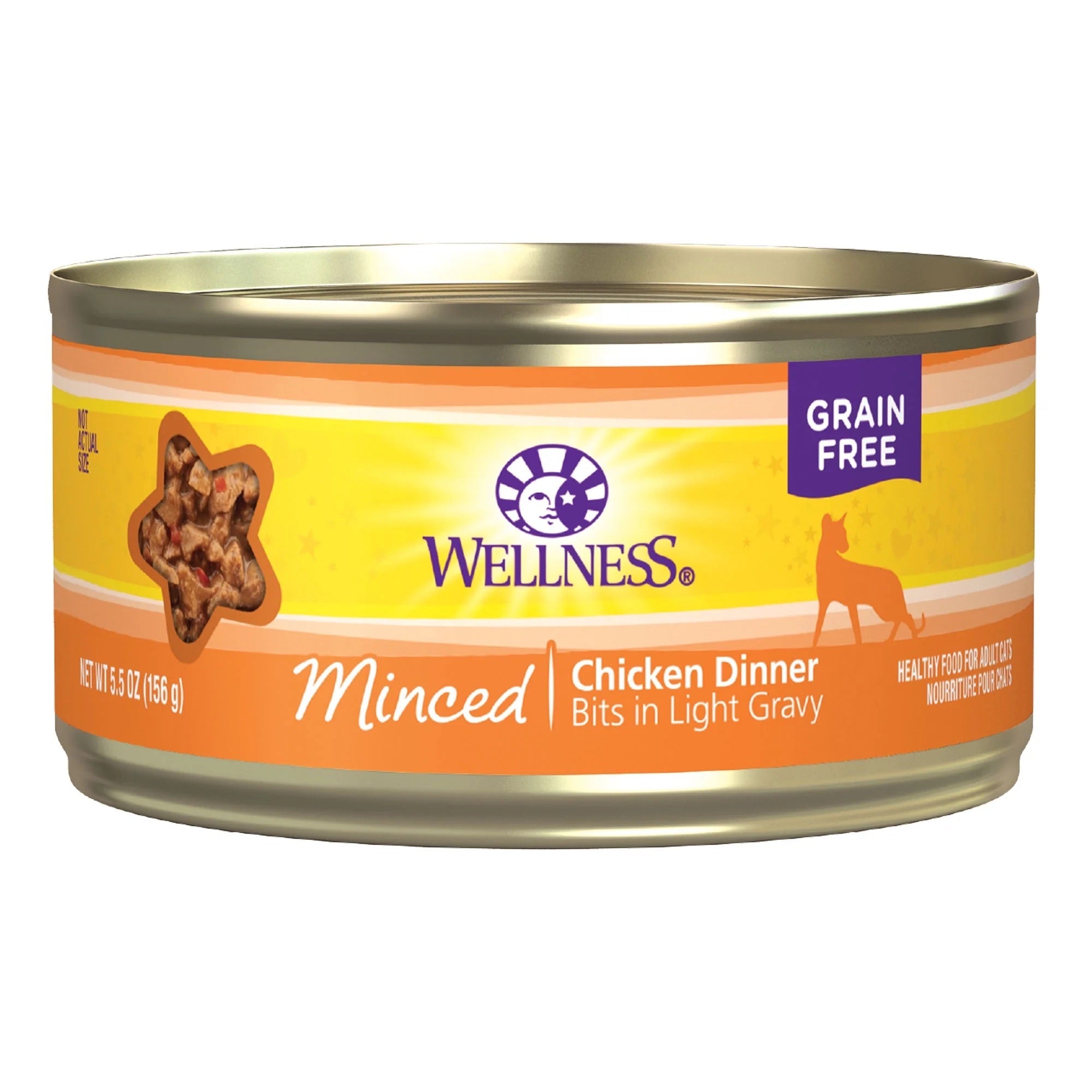 Wellness Complete Health Adult Chicken Dinner Pate Wet Cat Food (3oz)