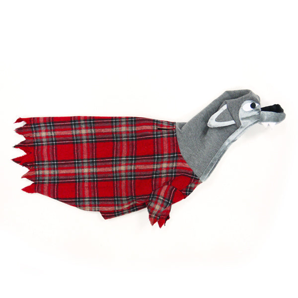 DOGO Werewolf Plaid Dog Shirt