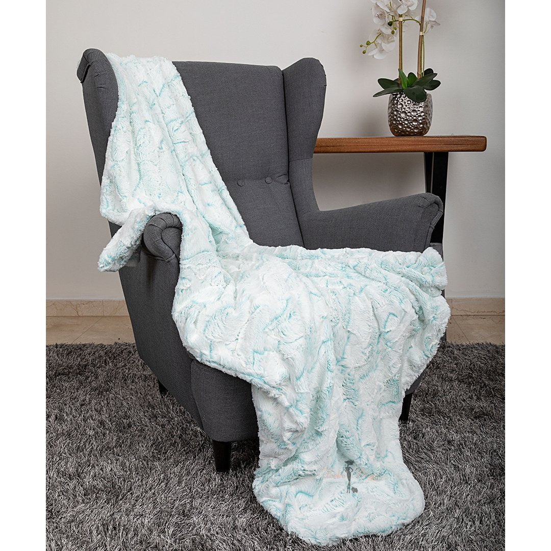 Hello Doggie Whisper Throw Fuchsia Dog Blanket