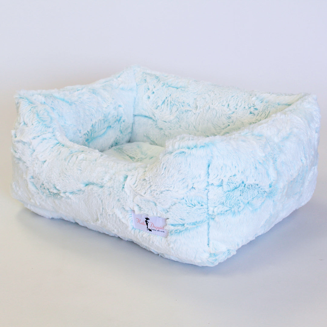 Hello Doggie Whisper Peach Dog Bed