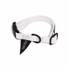 Biothane® Leather Alternative Dog & Cat Collar – Waterproof & Durable | White | Matte Black Hardware