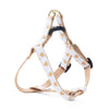 Up Country White Heart of Gold Small Breed Dog Harness Made in USA