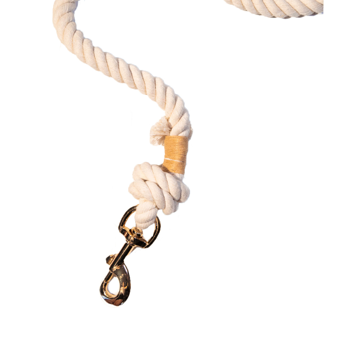 Glow Pups: Coastal Chic Cotton Rope Dog Leash