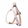 Up Country White Heart of Gold Dog Cast Brass Dog Harness