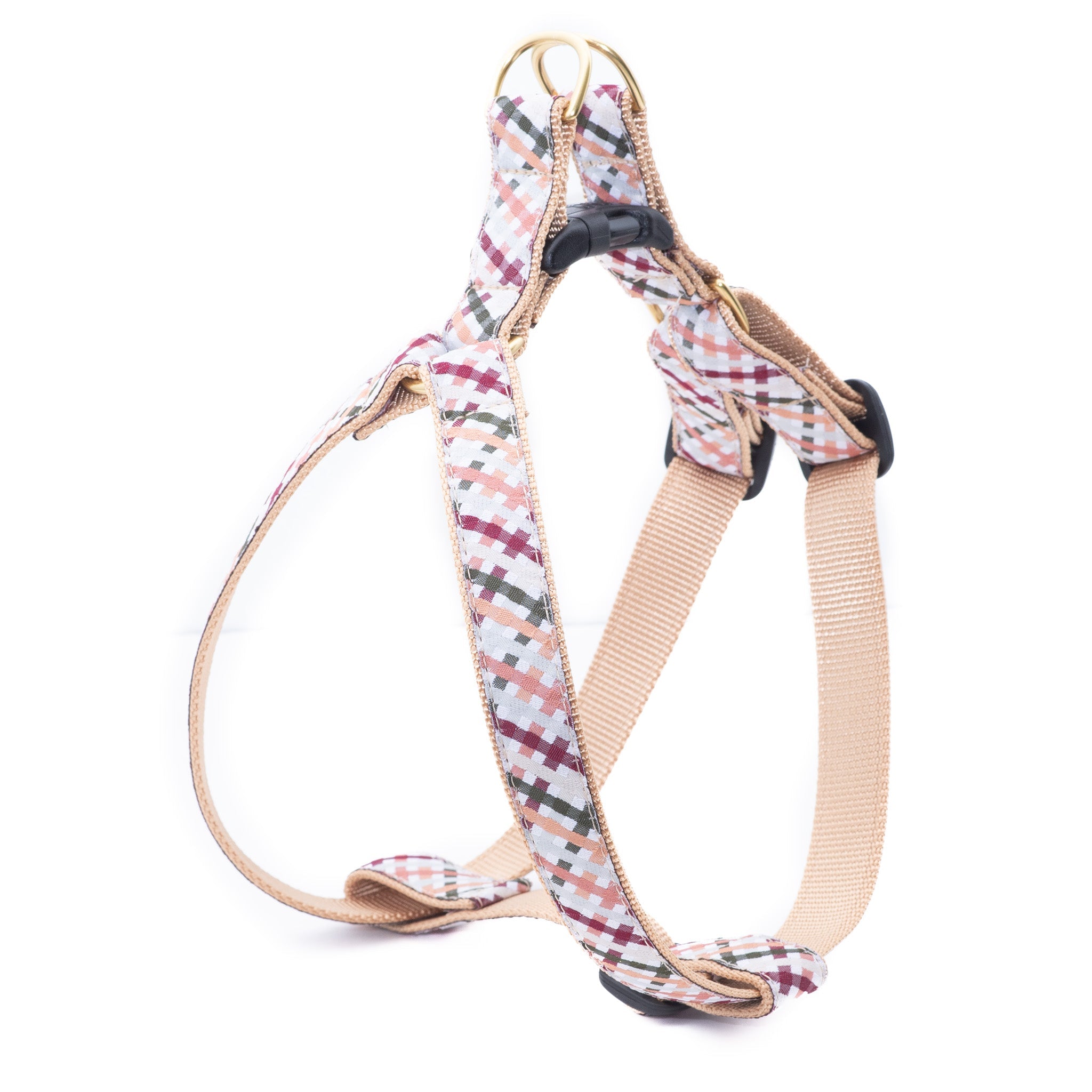 Wickford Gingham Dog Harness | HT Animal Supply