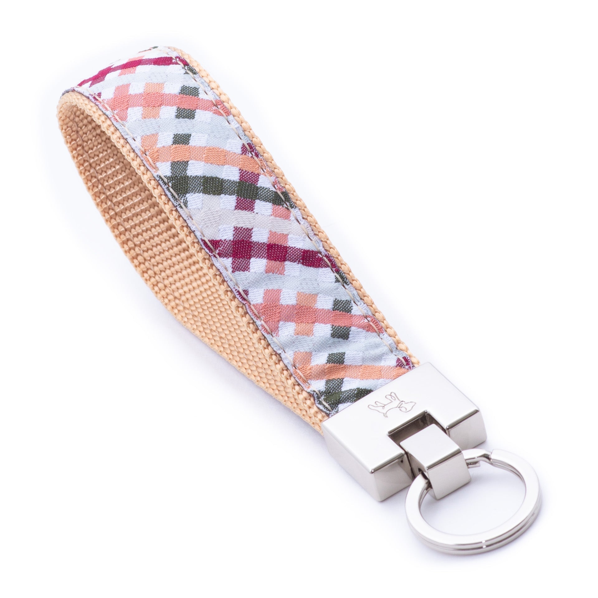 Up Country Wickford Gingham Key Ring