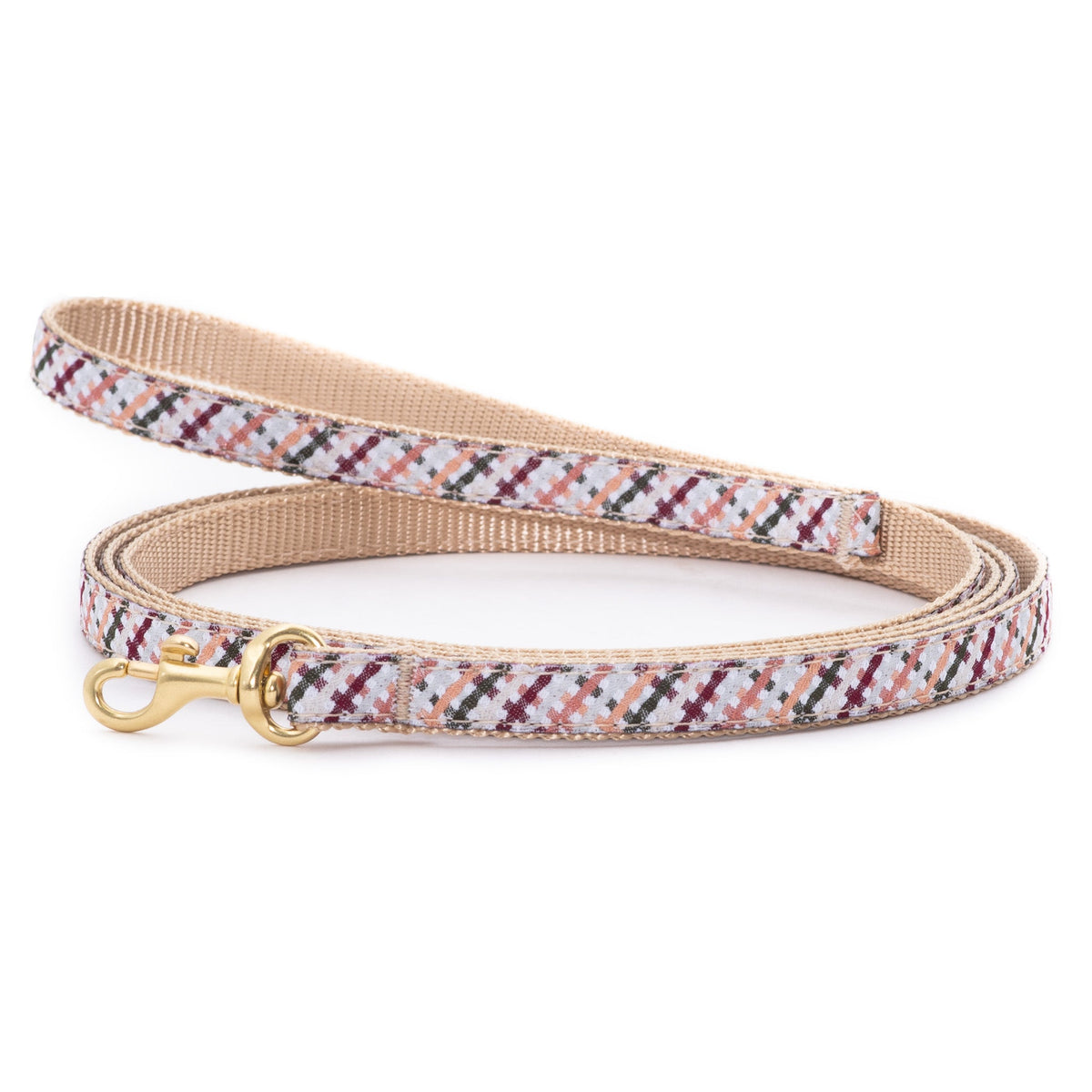 Up Country Wickford Gingham Small Breed Dog Lead