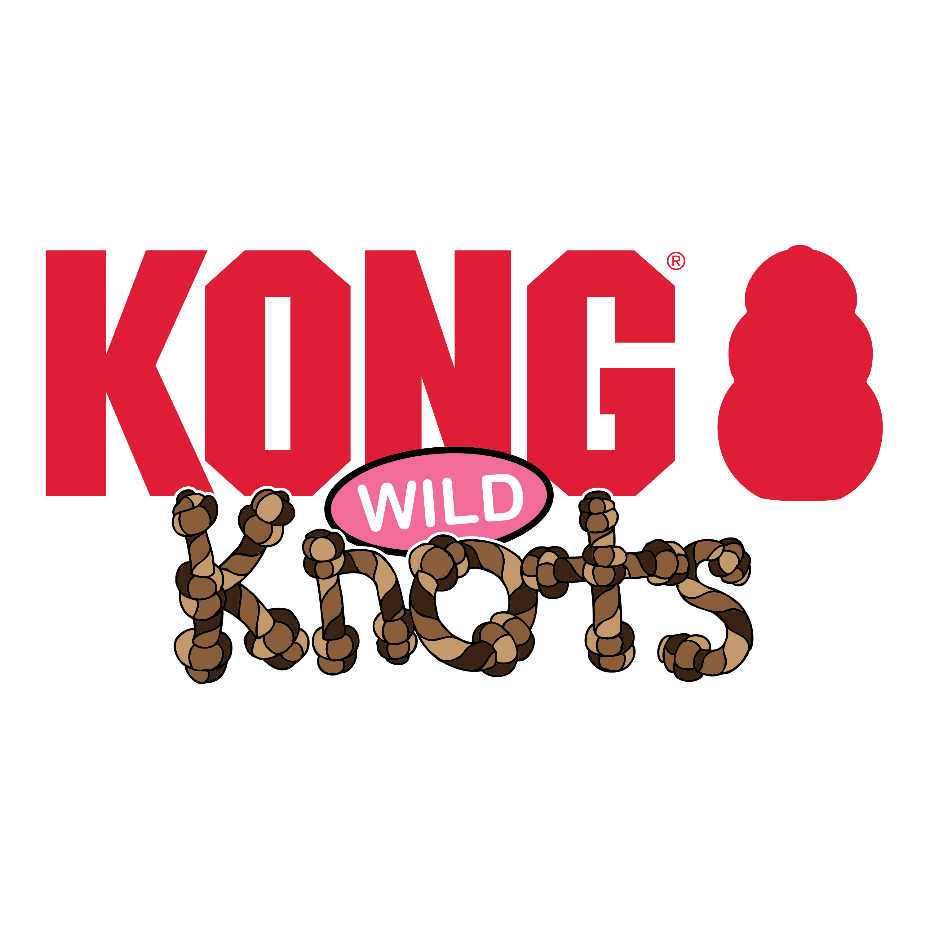 Kong Wild Knots Tiger - HT Animal Supply