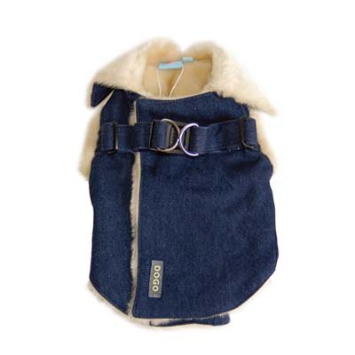 DOGO Winter Furry Harness Dog Vest
