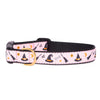 Up Country Witchy Narrow Cast Brass Dog Collar