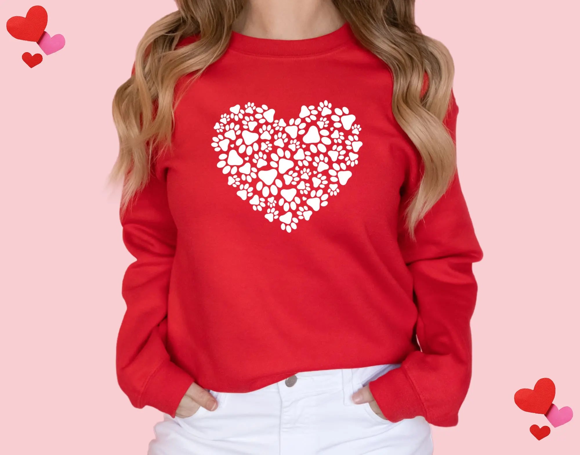 Womens Valentine Sweatshirt