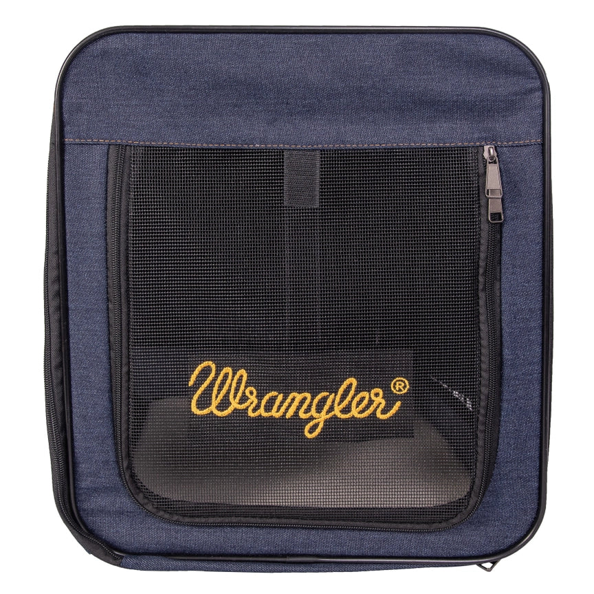 Wrangler Collapsible Crate Dark Blue