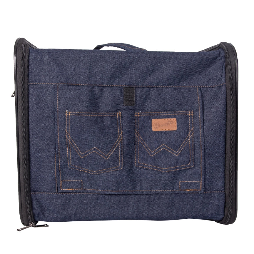 Wrangler Collapsible Crate Dark Blue
