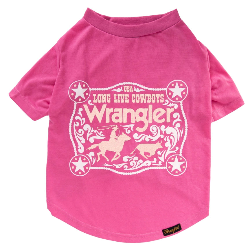 Wrangler® Logo Graphic Tee Pink - Buckle