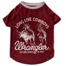 Wrangler® Long Live Cowboys Tee – Celebrate Western Heritage in Comfort