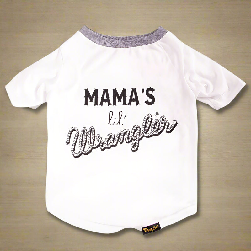 Wrangler® Mamas Lil Wrangler Tee Ivory