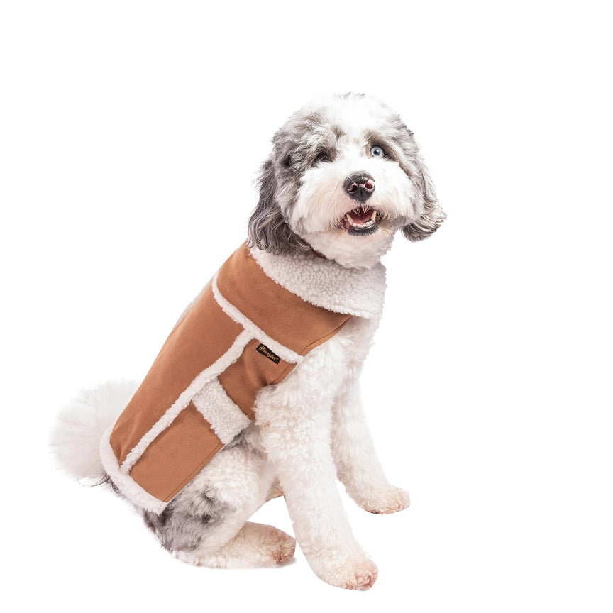 Wrangler® Faux Suede & Sherpa Jacket