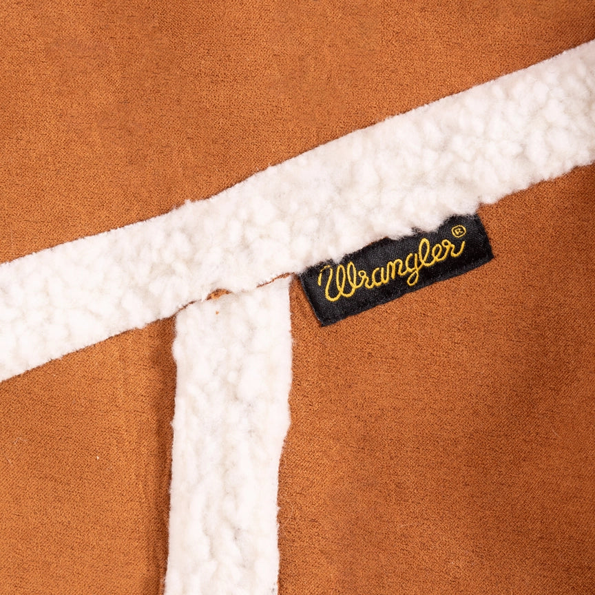 Wrangler® Faux Suede & Sherpa Jacket