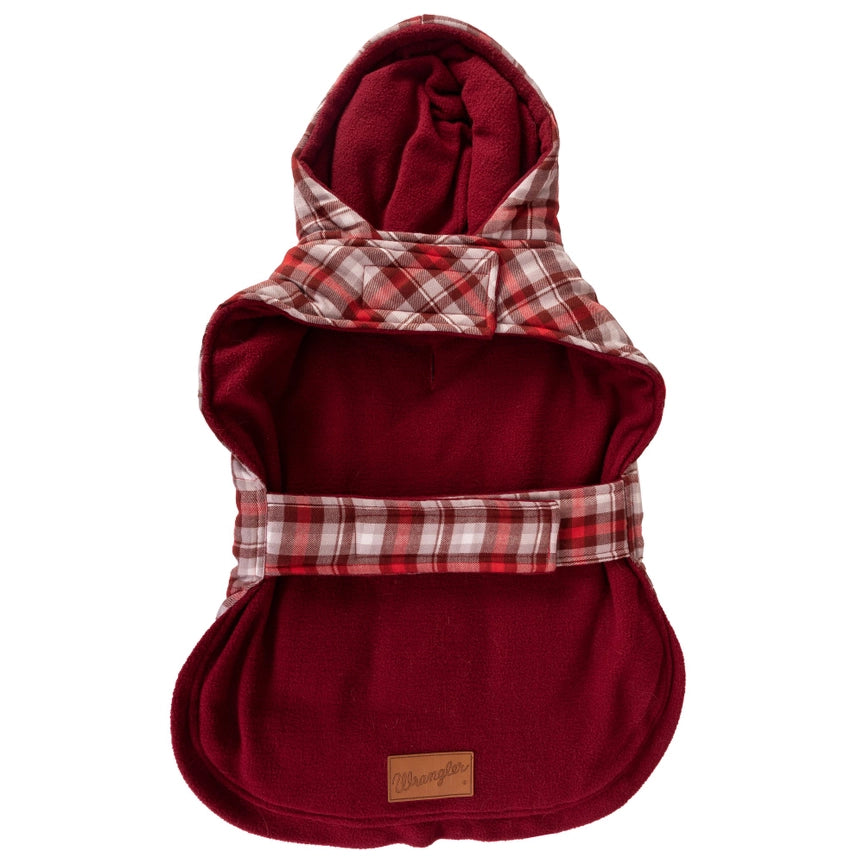 Wrangler® Reversible Flannel & Fleece Vest