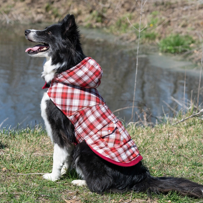Wrangler® Reversible Flannel & Fleece Vest