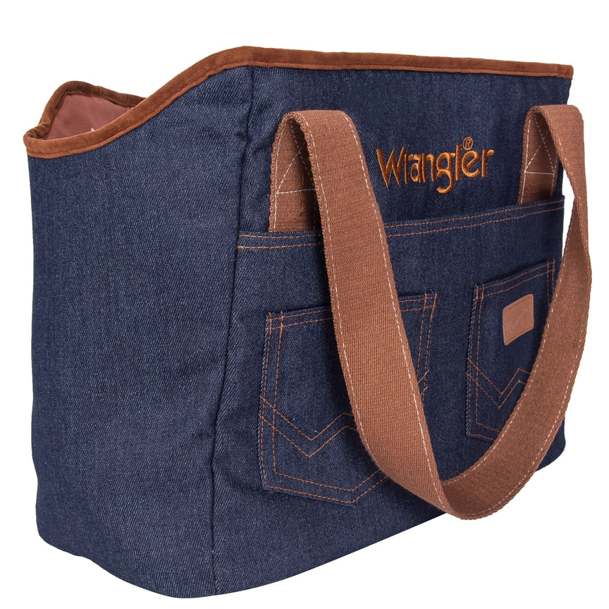 Wrangler® Tote Pet Carrier Dark Blue