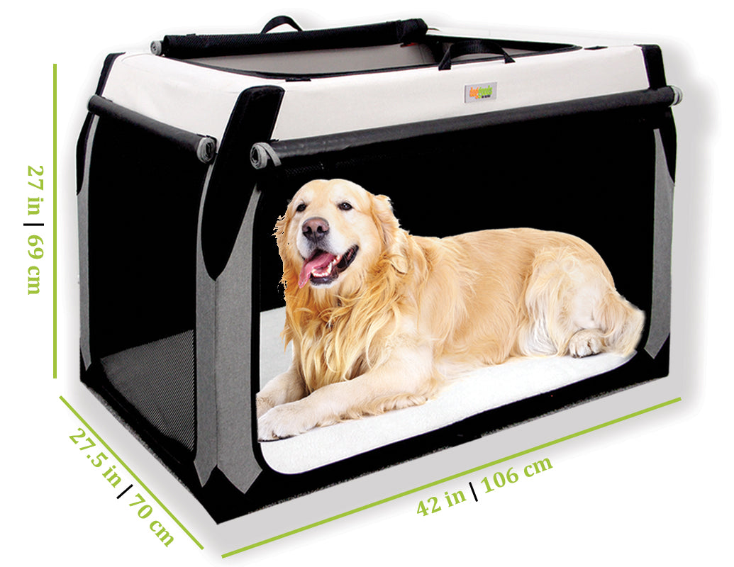 The Foldable Travel Dog Crate By DogGoods