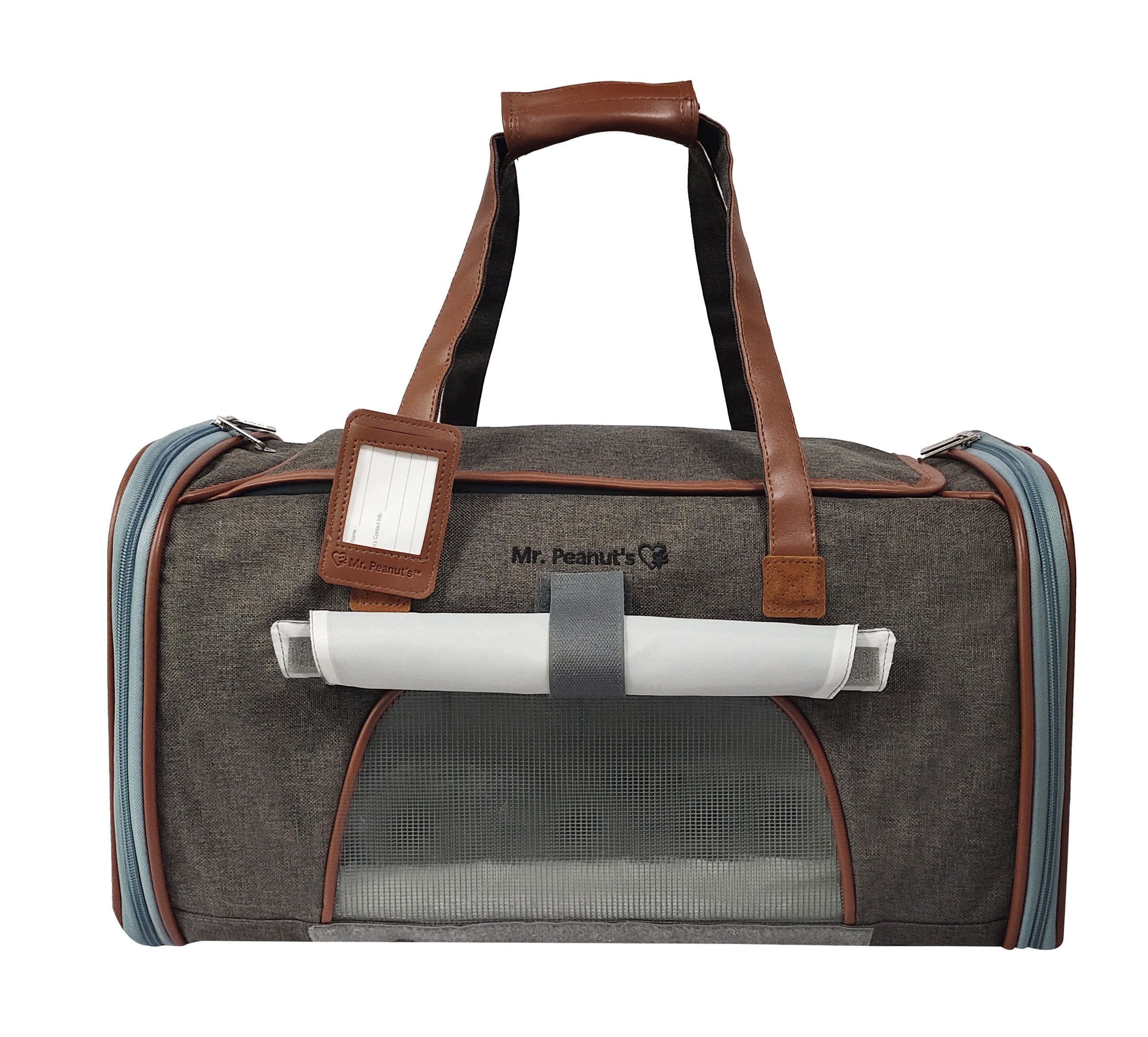 Mr. Peanuts Gold Series Big Apple XL Size Airline Compliant Expandable Pet Carrier