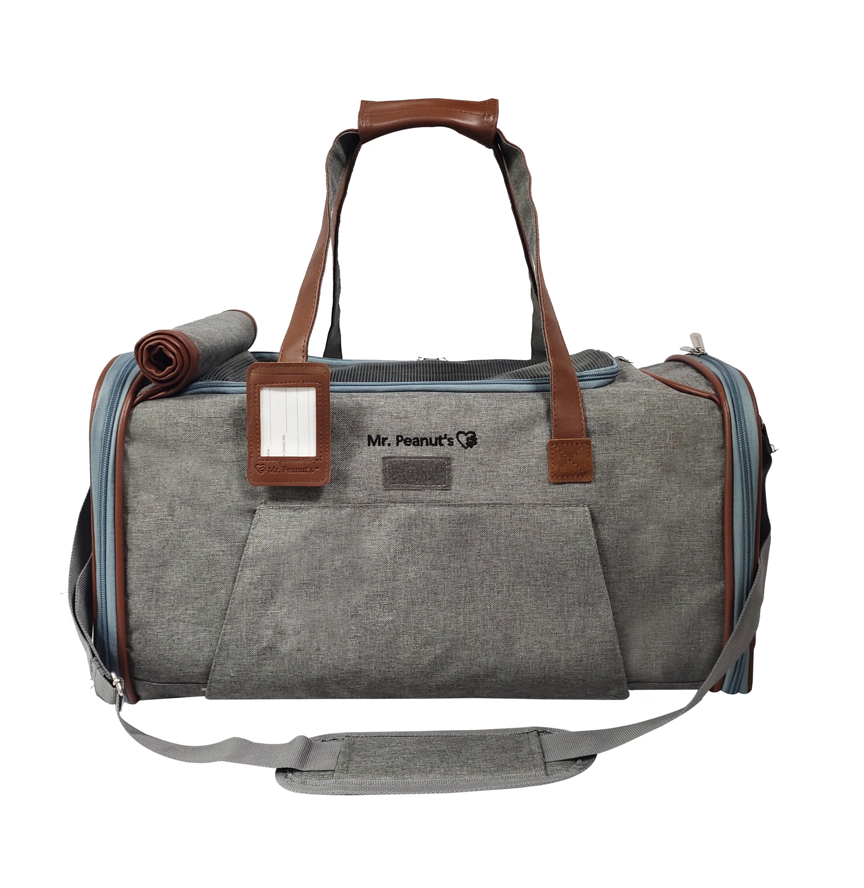 Mr. Peanuts Gold Series Big Apple XL Size Airline Compliant Expandable Pet Carrier